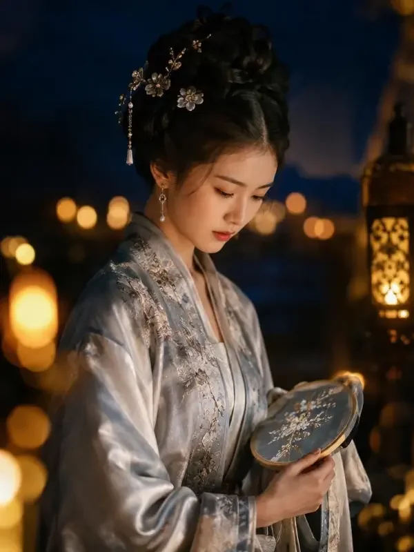 短剧《掌家有女名阿芜》封面海报，古装题材